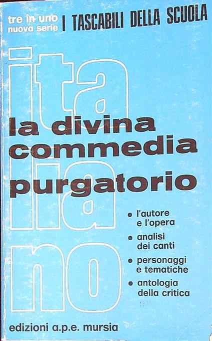 La Divina Commedia. Il Purgatorio - copertina