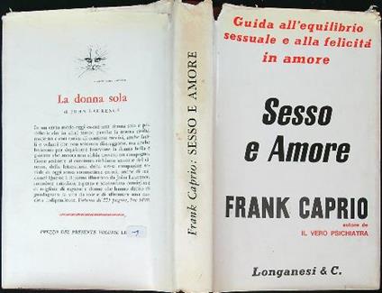 Sesso e amore - Frank Caprio - copertina