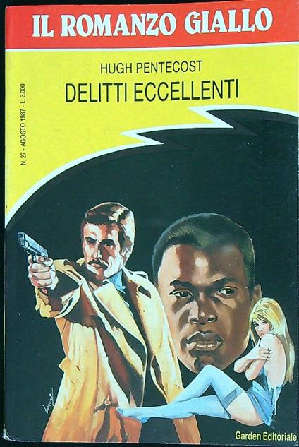 Delitti eccellenti - Hugh Pentecost - copertina