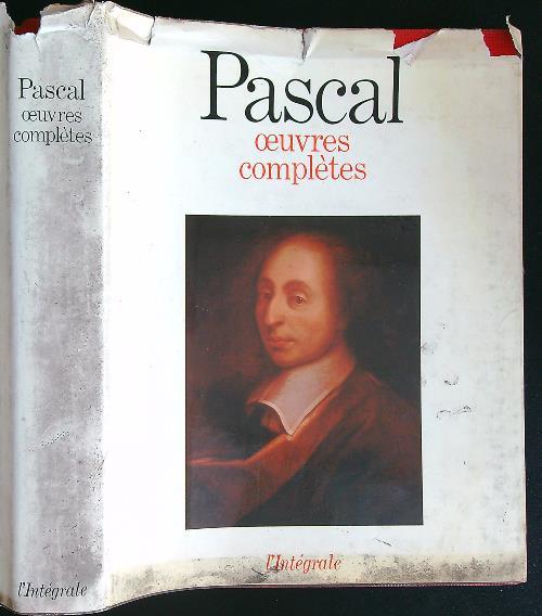 Oeuvres Completes - Pascal - copertina
