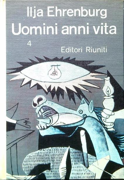 Uomini anni vita 4 - Ilja Ehrenburg - copertina