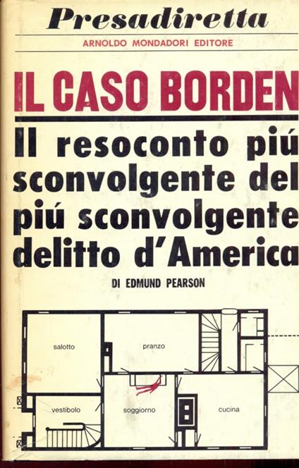 Il caso Borden - Edmund Pearson - copertina