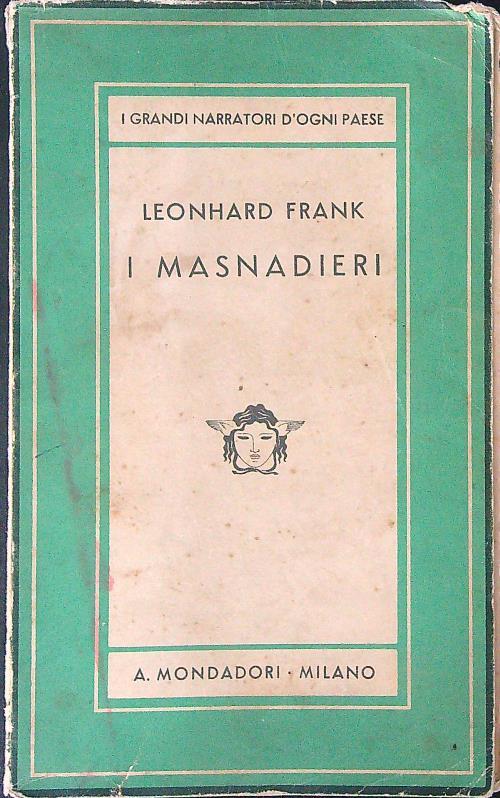 I  masnadieri - Leonhard Frank - copertina