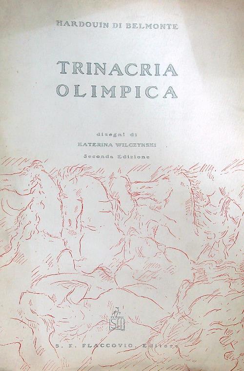 Trinacria olimpica - Hardouin Di Belmonte - copertina