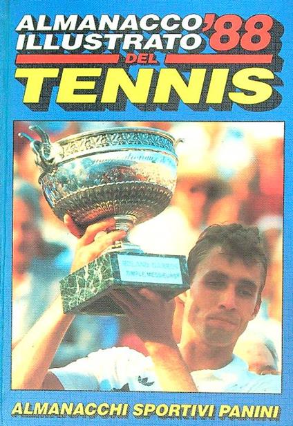 Almanacco illustrato del tennis 1988 - copertina