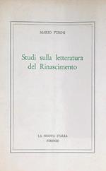 Studi sulla letteratura del Rinascimento 