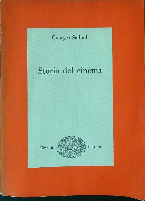 Storia del cinema - Georges Sadoul - copertina