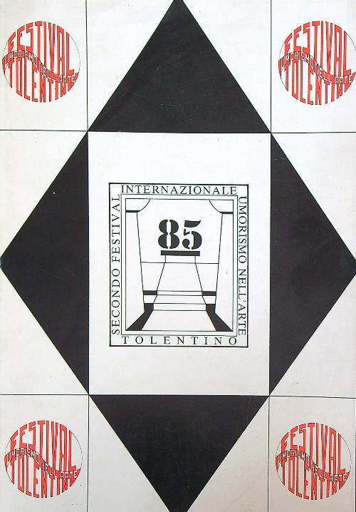 Secondo Festival Internazionale Umorismo nell'Arte 1985 - a.vv. - copertina