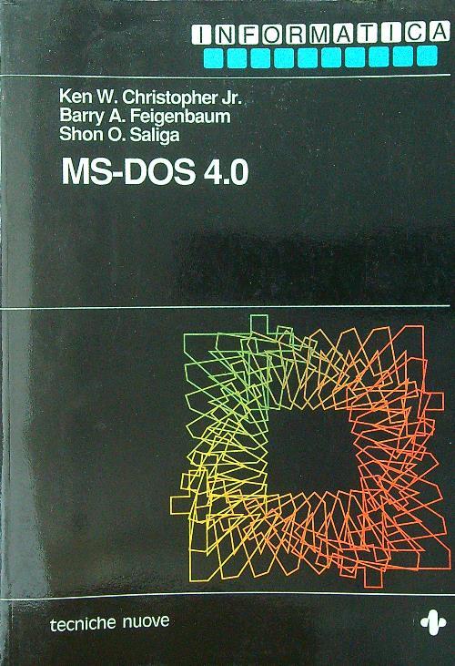 MS-DOS 4.0 - copertina
