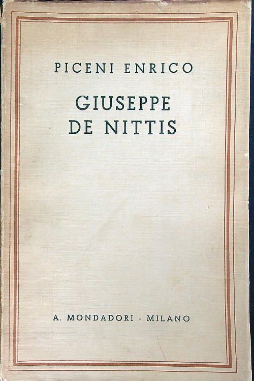 Giuseppe De Nittis - Enrico Piceni - copertina