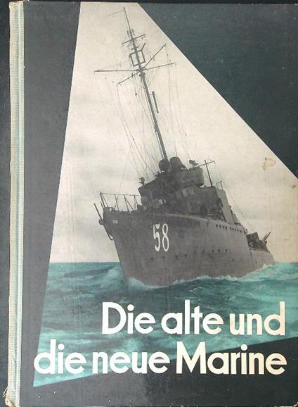 Die  alte und die neue Marine - Fritz E. Giese - copertina