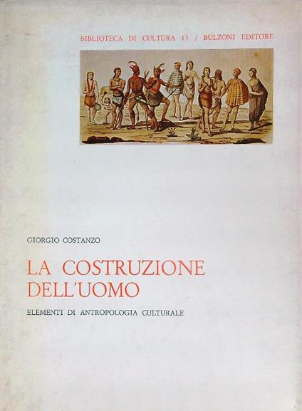 La Costruzione dell'Uomo - Giorgio Costanzo - copertina