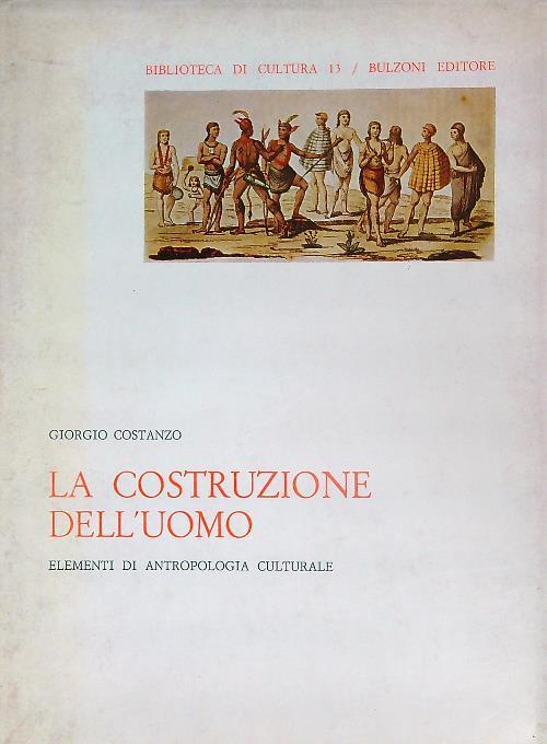 La Costruzione dell'Uomo - Giorgio Costanzo - copertina