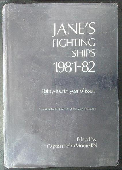 Janès fighting ships 1981 - 82 - John Moore - copertina