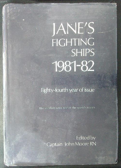 Janès fighting ships 1981 - 82 - John Moore - copertina