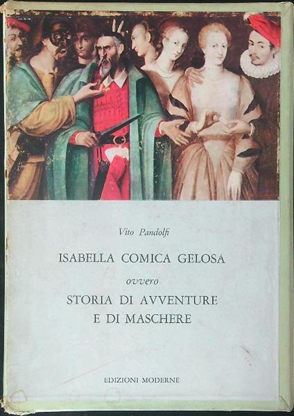 Isabella comica gelosa - Vito Pandolfi - copertina