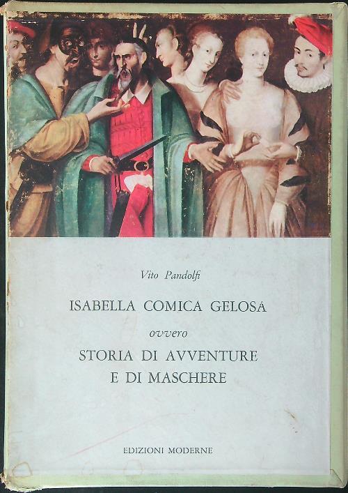 Isabella comica gelosa - Vito Pandolfi - copertina