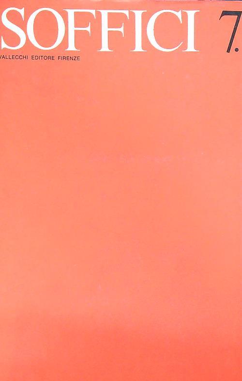 Opere 7 - Ardengo Soffici - copertina