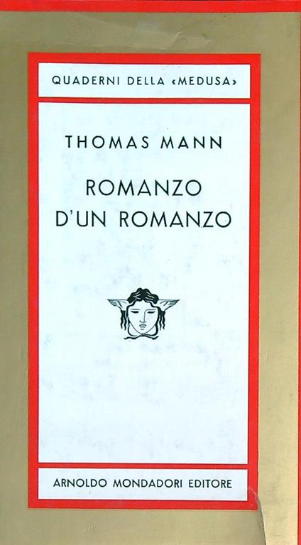 Romanzo d'un romanzo - Thomas Mann - copertina
