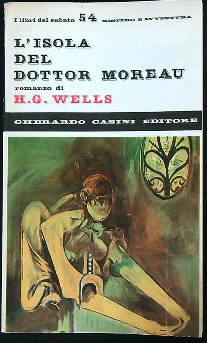 L' isola del dottor Moreau - H.G. Wells - copertina