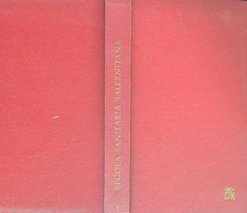 Regola sanitaria salernitana - copertina