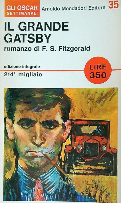 Il  grande Gatsby - F. Scott Fitzgerald - copertina