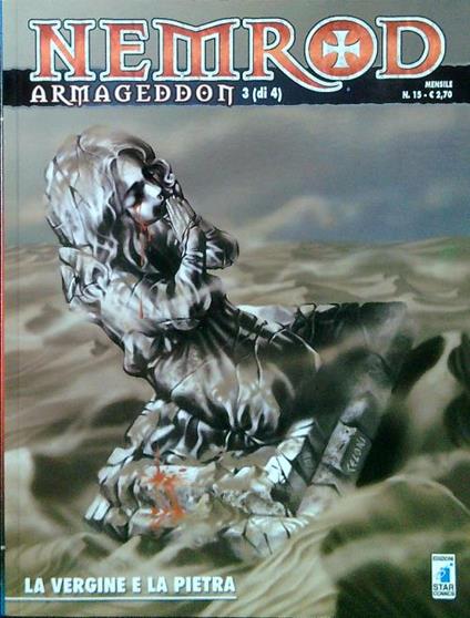 Nemrod. Armageddon 3 (di 4) -N. 15 La vergine e la pietra - copertina