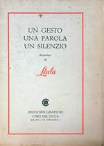 Un gesto, una parola, un silenzio
