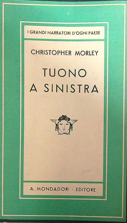 Tuono a sinistra - Christopher Morley - copertina