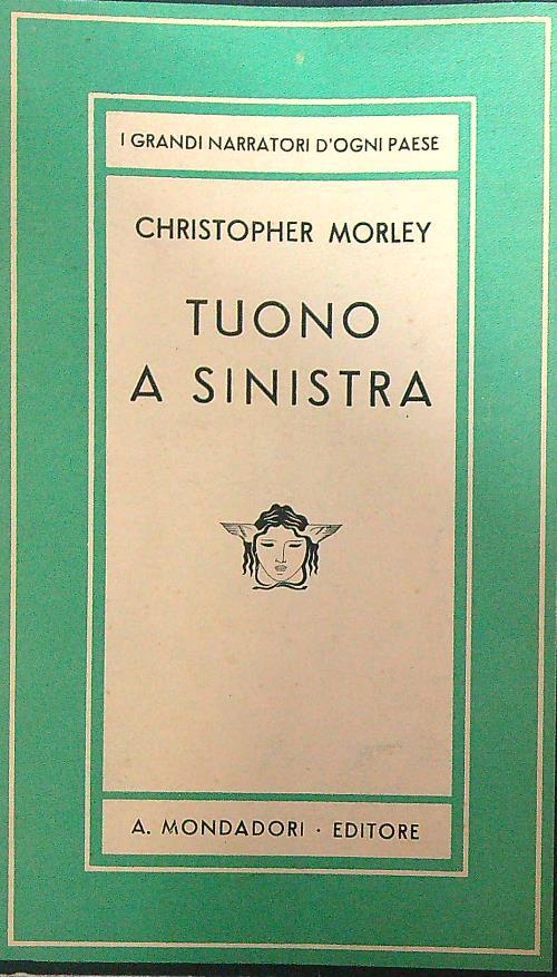Tuono a sinistra - Christopher Morley - copertina