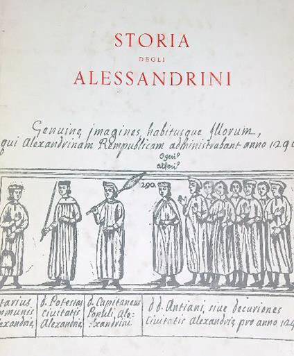 Storia degli alessandrini - Fausto Bima - copertina