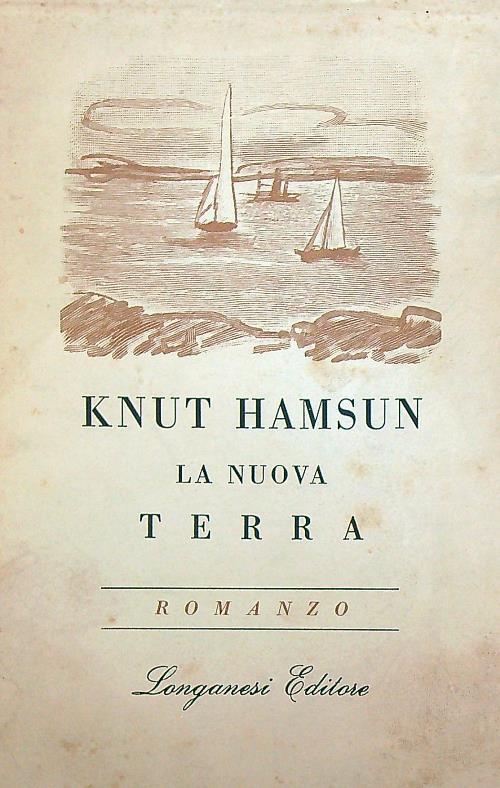 La nuova terra - Knut Hamsun - copertina