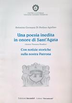 Una poesia inedita in onore di sant'Agata