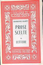 Prose scelte lettere