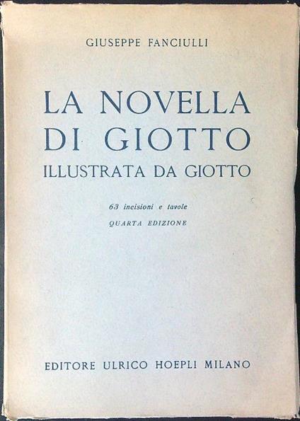 La  novella di Giotto - Giuseppe Fanciulli - copertina