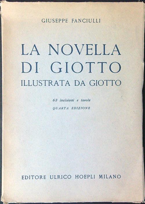La  novella di Giotto - Giuseppe Fanciulli - copertina