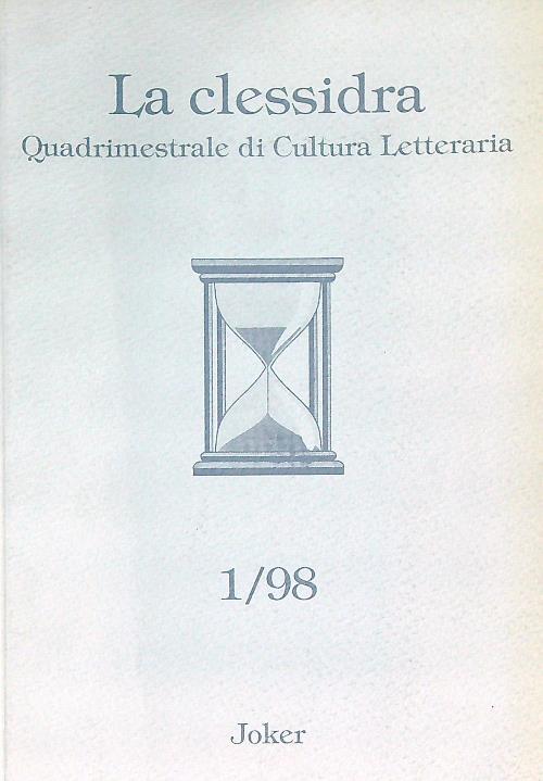 La clessidra 1/98 - copertina