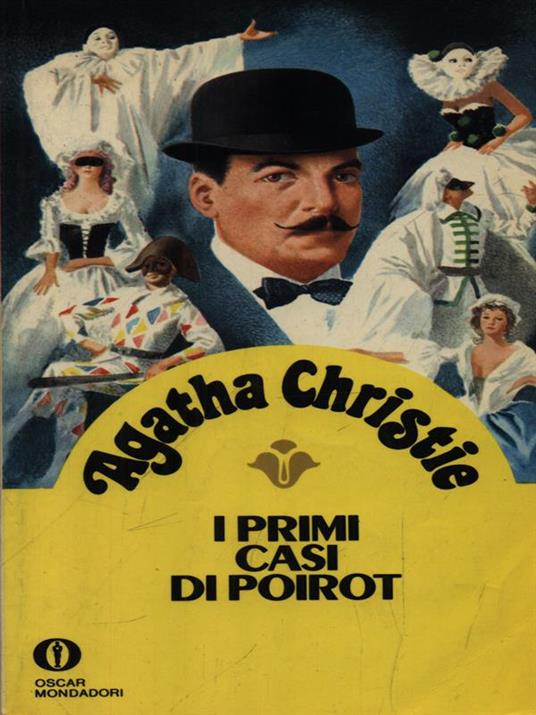 I primi casi di Poirot - agatha Christie - copertina