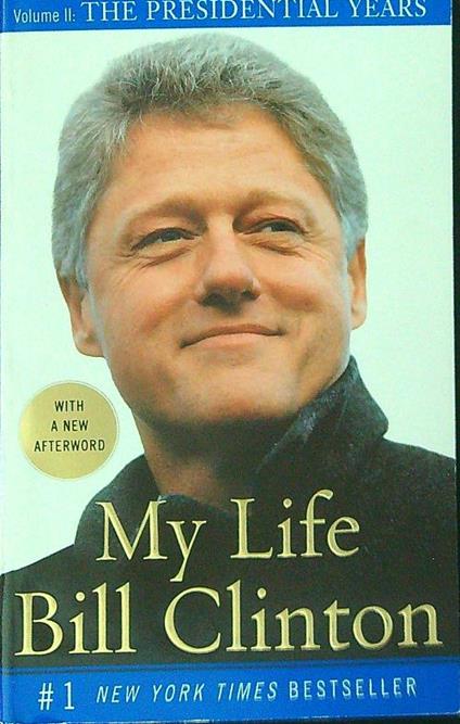 My life  - Bill Clinton - copertina
