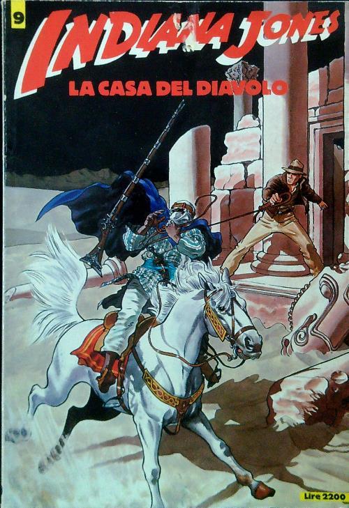 Indiana Jones N. 9 - La casa del diavolo - copertina