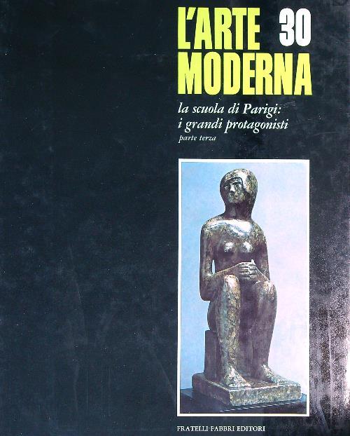 L' arte moderna 30 parte terza - copertina