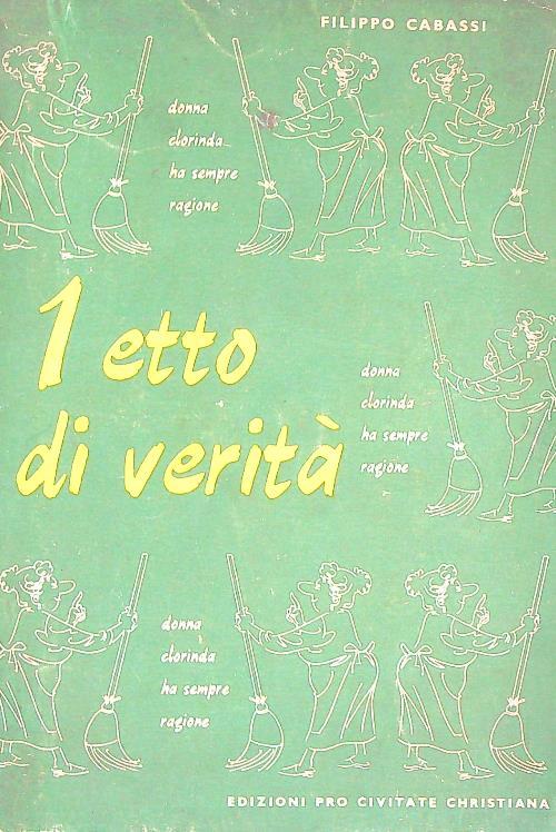 1 etto di verità - Filippo Cabassi - copertina