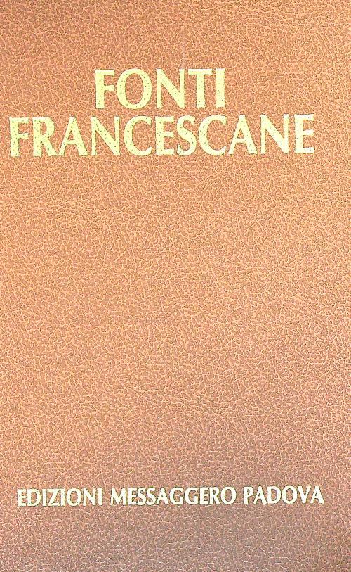 Fonti francescane  - copertina
