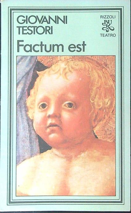 Factum est - Giovanni Testori - copertina