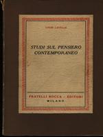 Studi sul pensiero contemporaneo