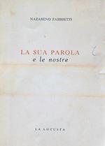La sua Parola e le nostre
