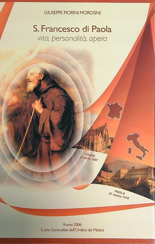 S.Francesco di Paola - giuseppe Morosini - copertina