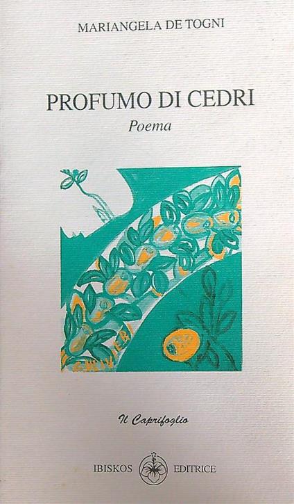 Profumo di cedri - Mariangela De Togni - copertina