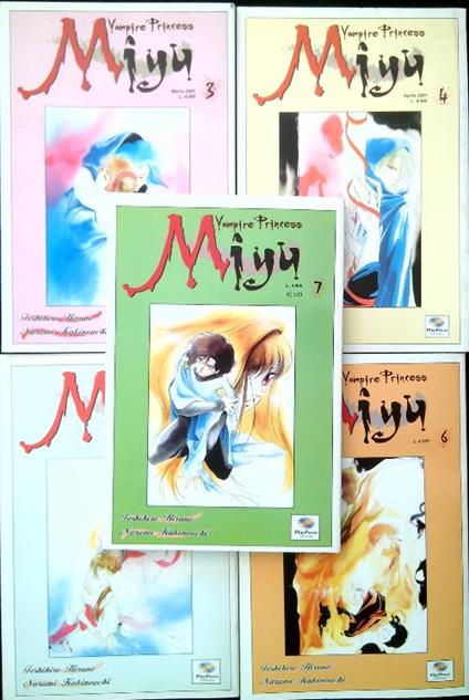 Vampire Princess Miyu - Dal N. 3 al N. 7 - Toshihiro Hirano - copertina