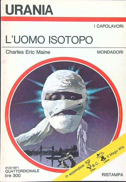L' uomo isotopo - Charles Eric Maine - copertina